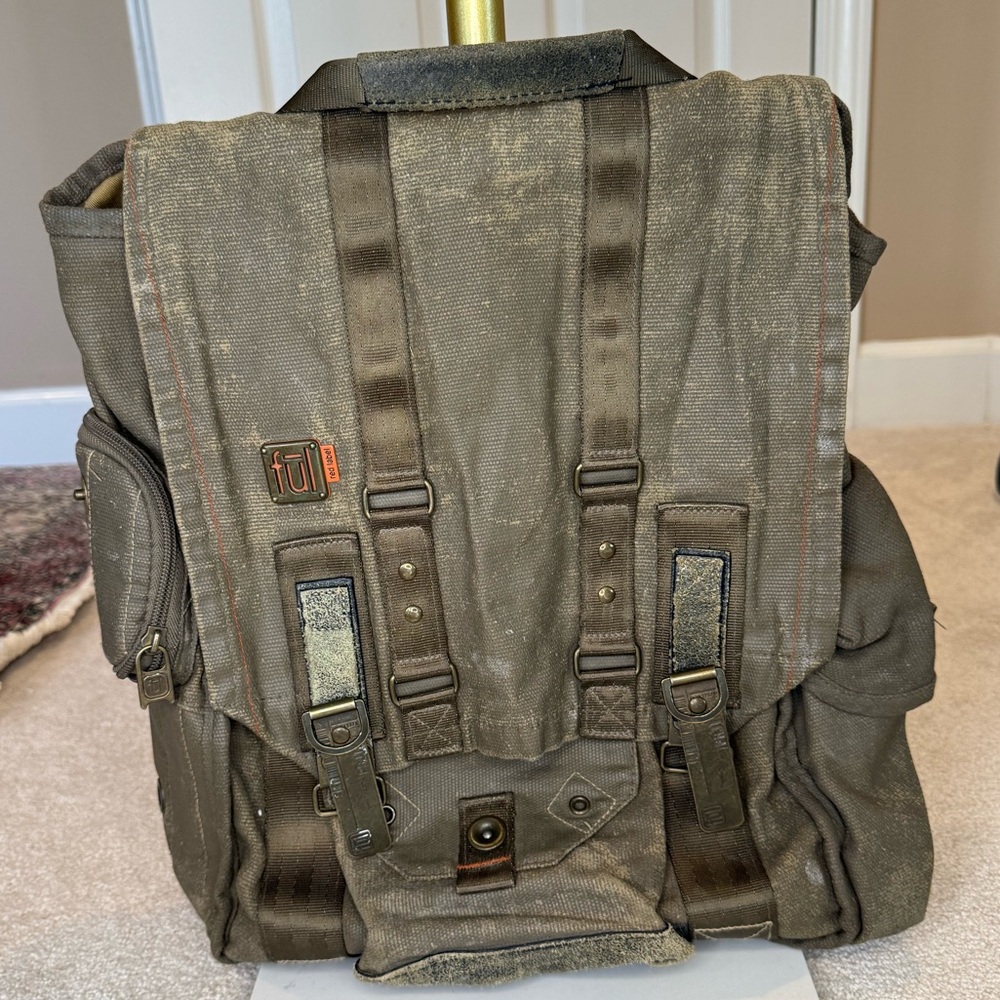 FUL Durable Travel Backpack with Padded Laptop Sleeve
